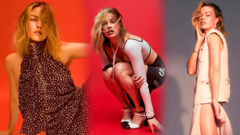 Margot Robbie photoshoot for ELLE Magazine France 2021