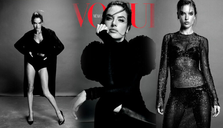 Alessandra Ambrosio photoshoot for Vogue Mexico Issue