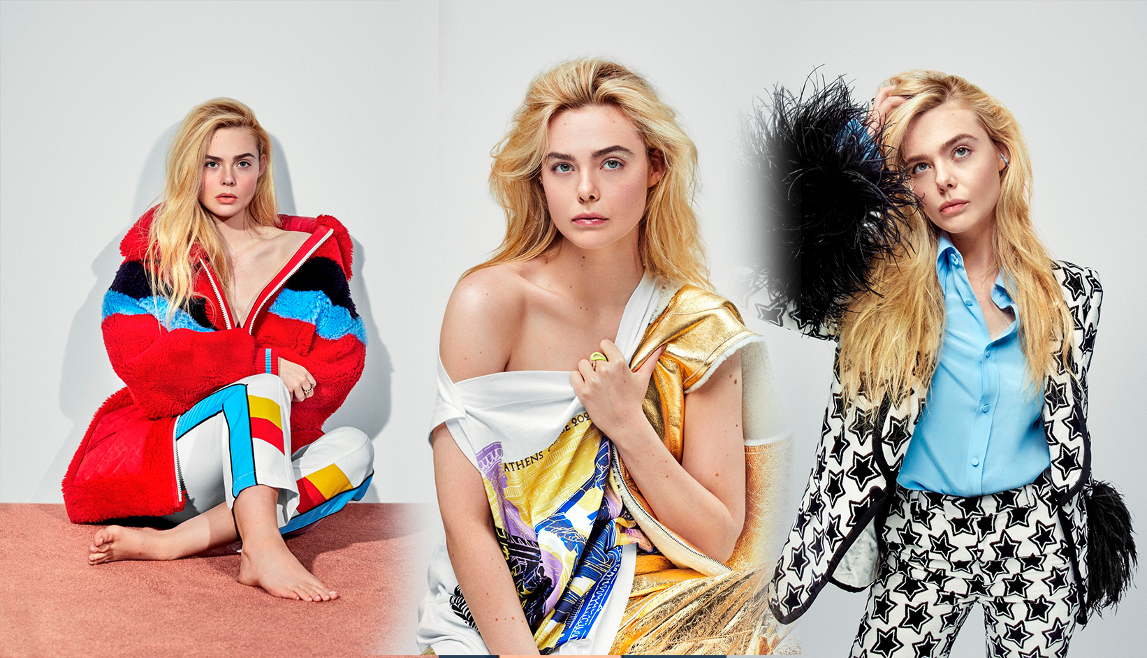 Elle Fanning  L’OFFICIEL Winter 2021 photoshoot