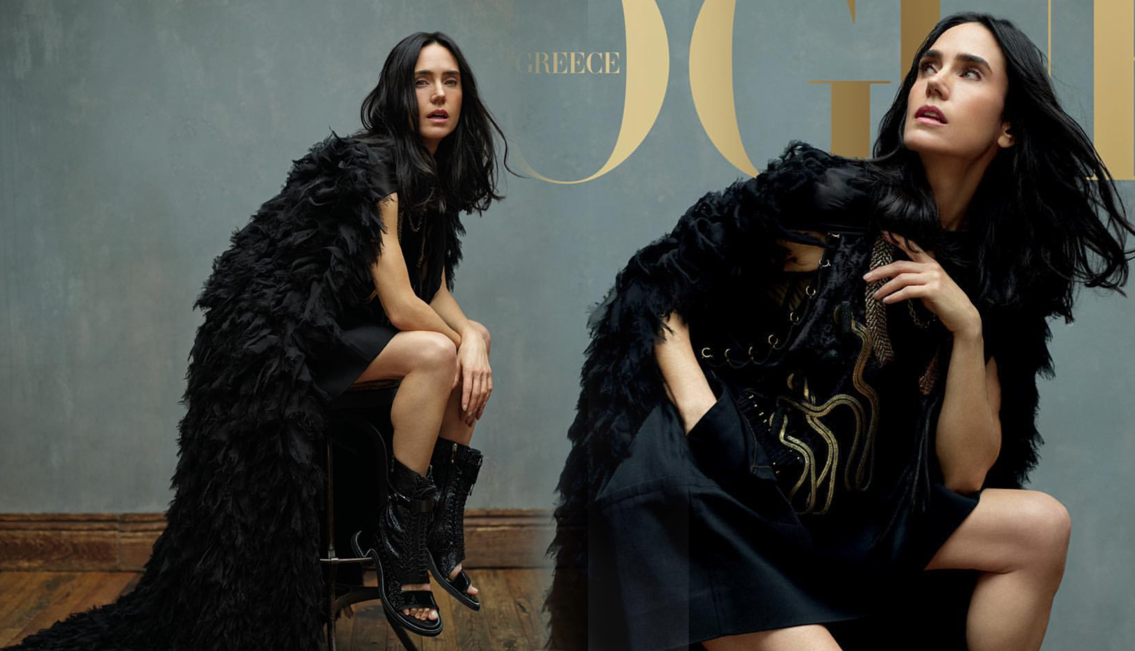 Jennifer Connelly Photoshoot Vogue Greece Magazine - Rotten Usagi - Photo