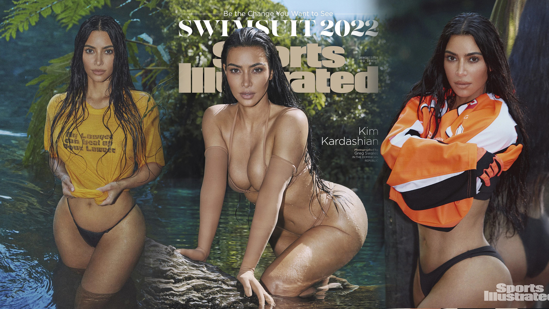 Kim Kardashian Photoshoot Sports Illustrated Swimsuit issue 2022