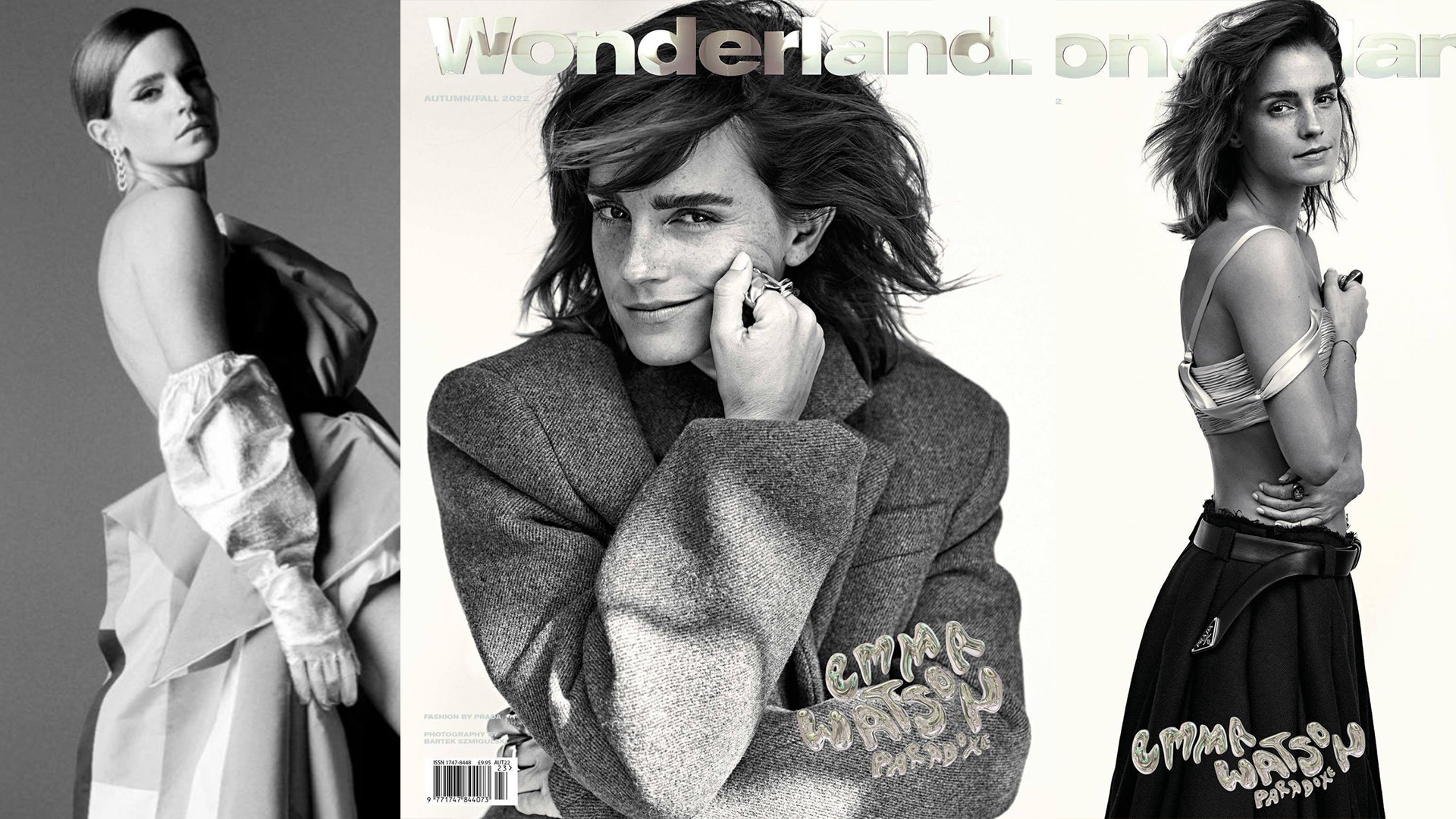 Emma Watson Covers The Issue of Wonderland Magazine – Autumn/Fall 2022