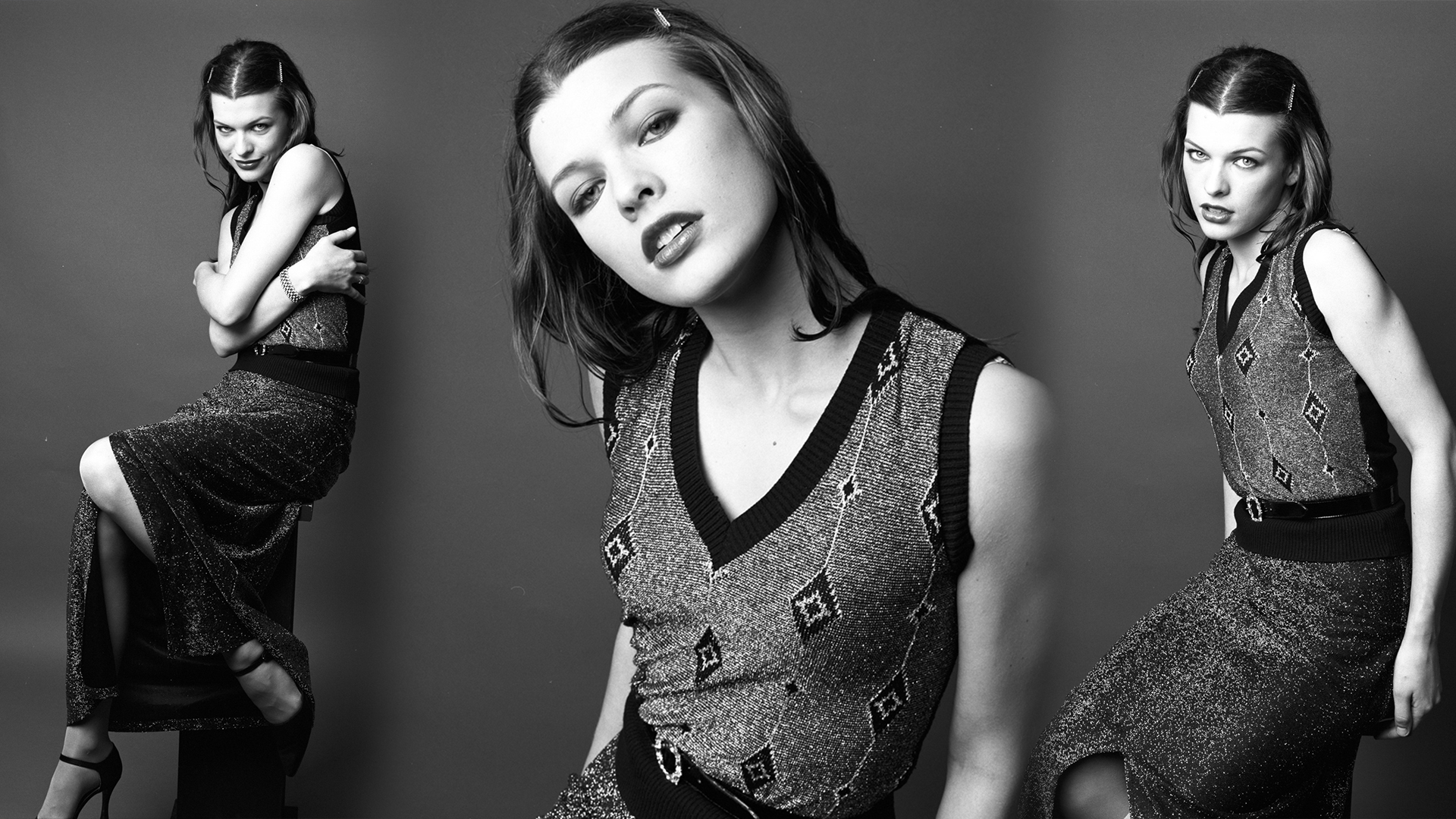 Milla Jovovich Photoshoot by Detlev Schneider