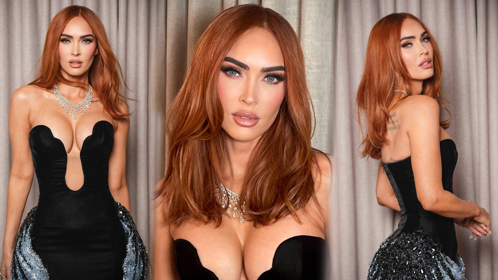 Megan Fox in the Vanity Fair Oscar Party