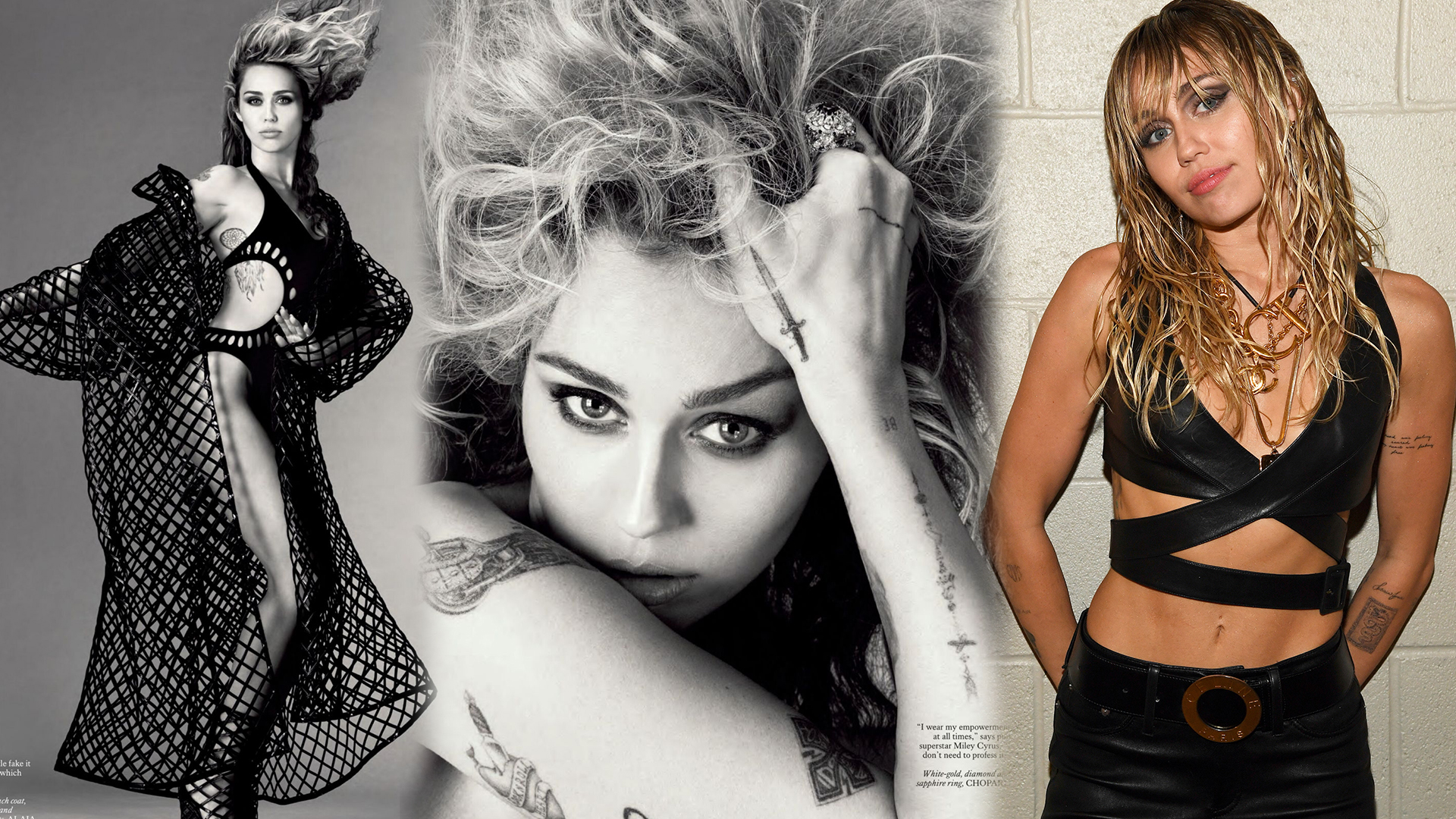 Miley Cyrus Photoshoot British Vogue June 2023 Issue