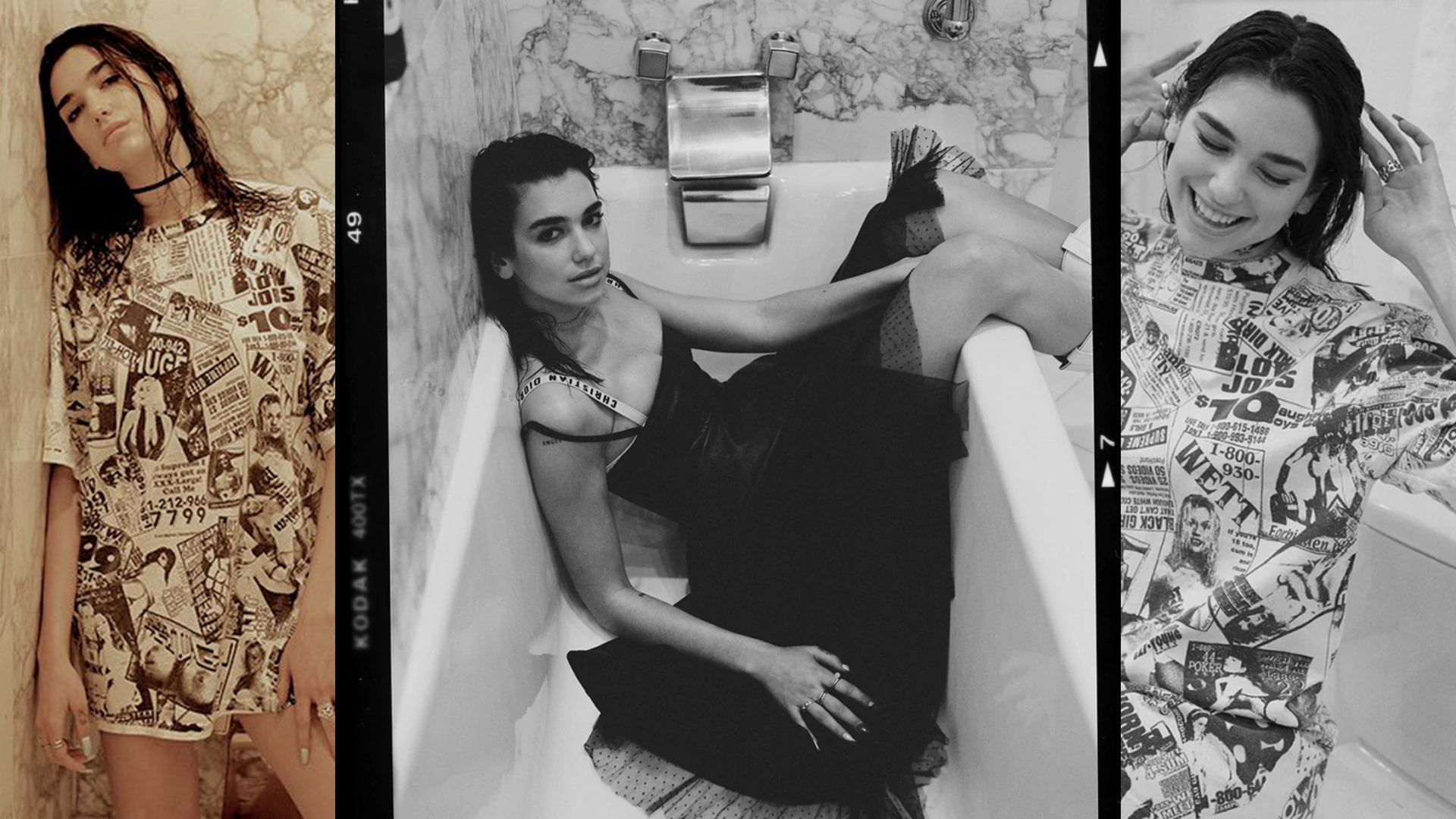 Dua Lipa photographed by Dominick Sheldon for Interview Magazine
