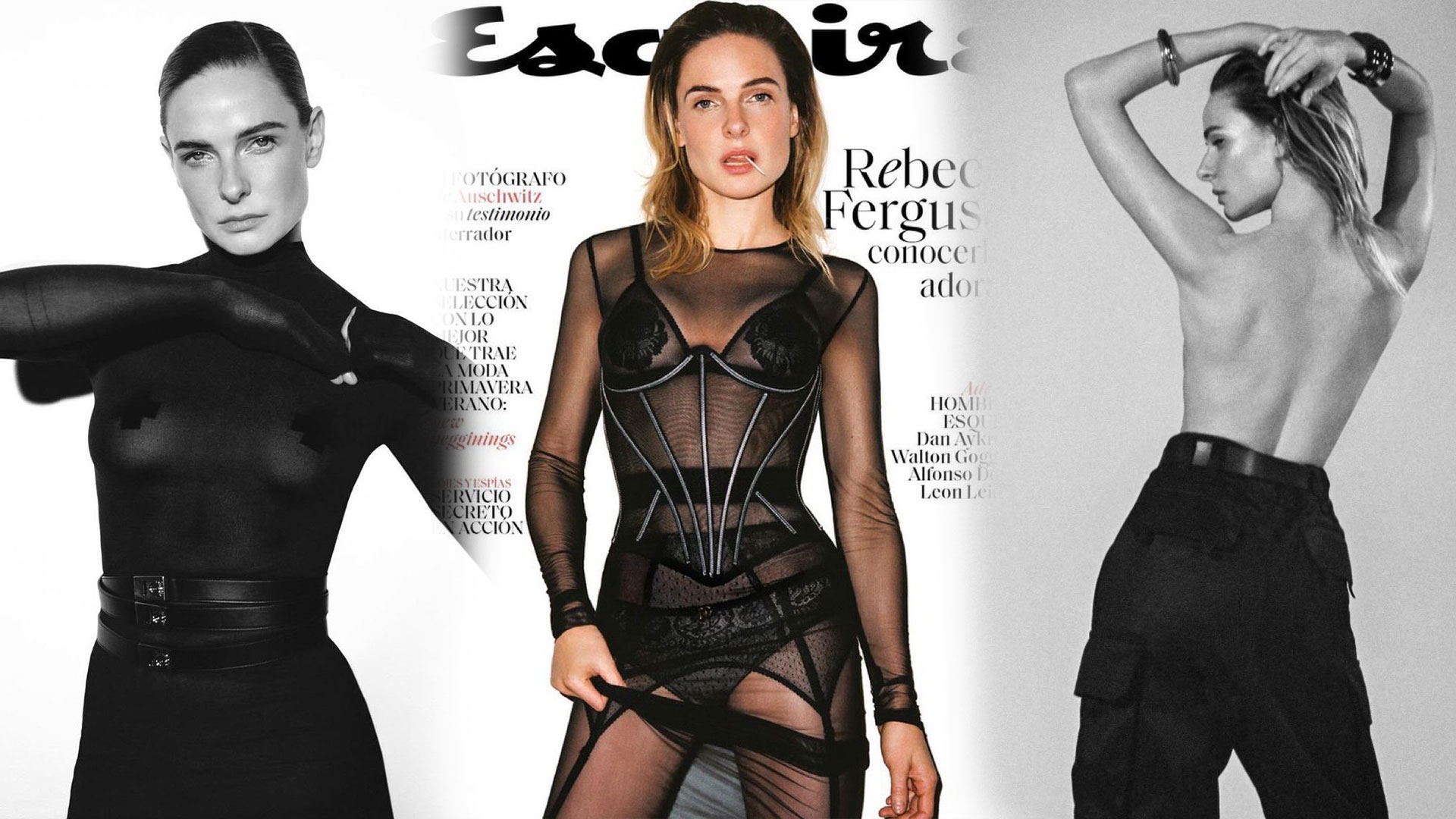 Rebecca Ferguson for Esquire México Photoshoot