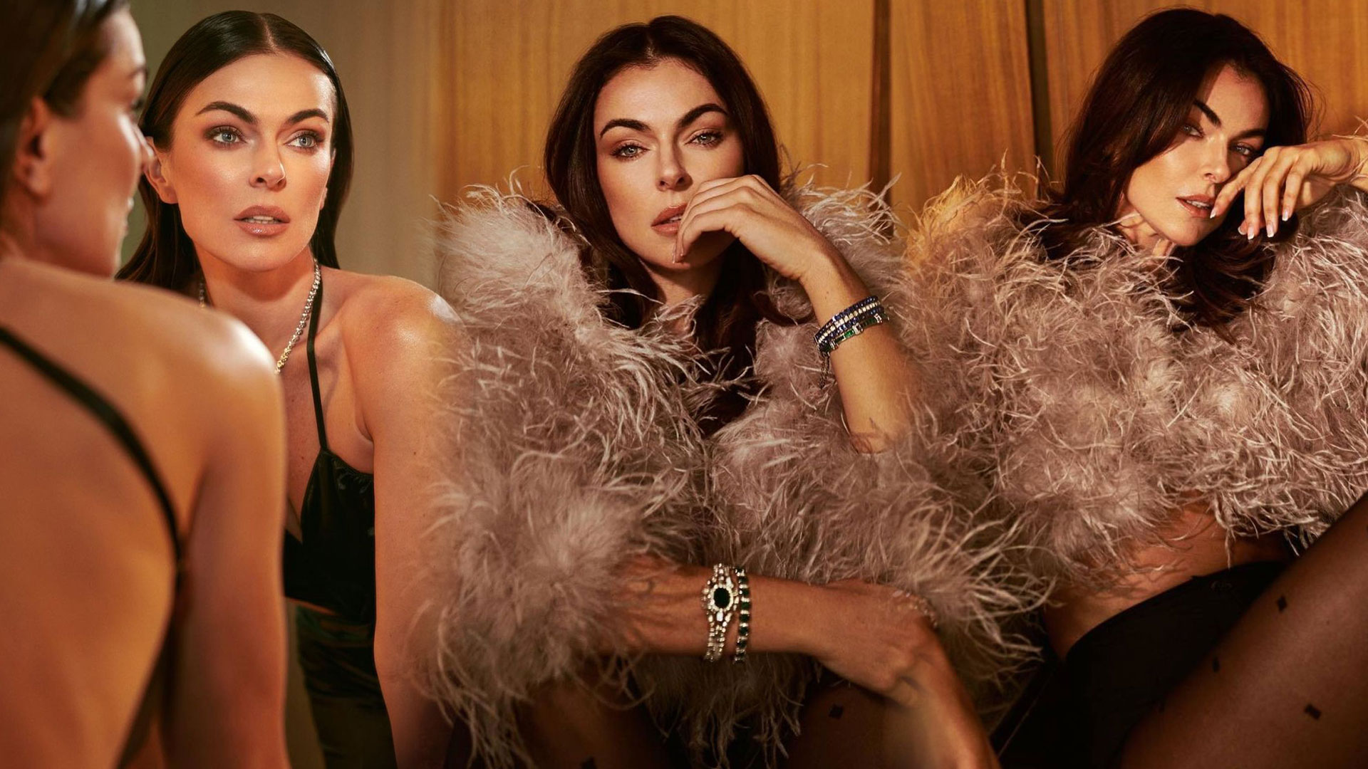Serinda Swan photo shoot by Kyle Kirkwood