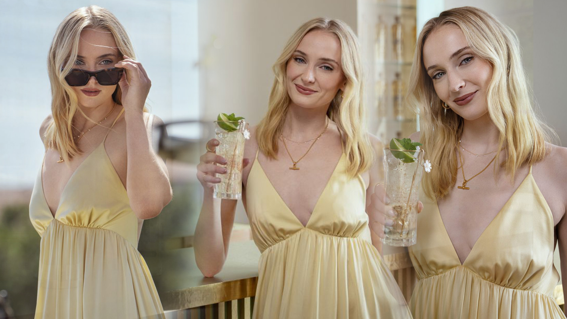 Sophie Turner Captivates in St-Germain Hugo Spritz June 2024 Shoot
