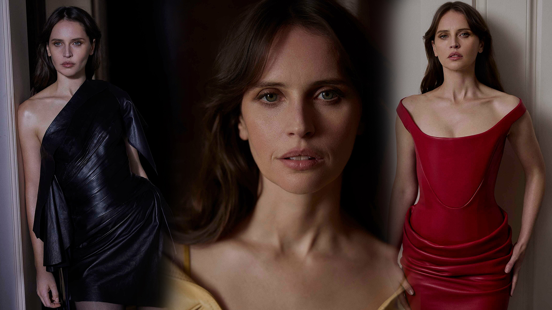 Felicity Jones Photoshoot for Marie Claire UK December 2024