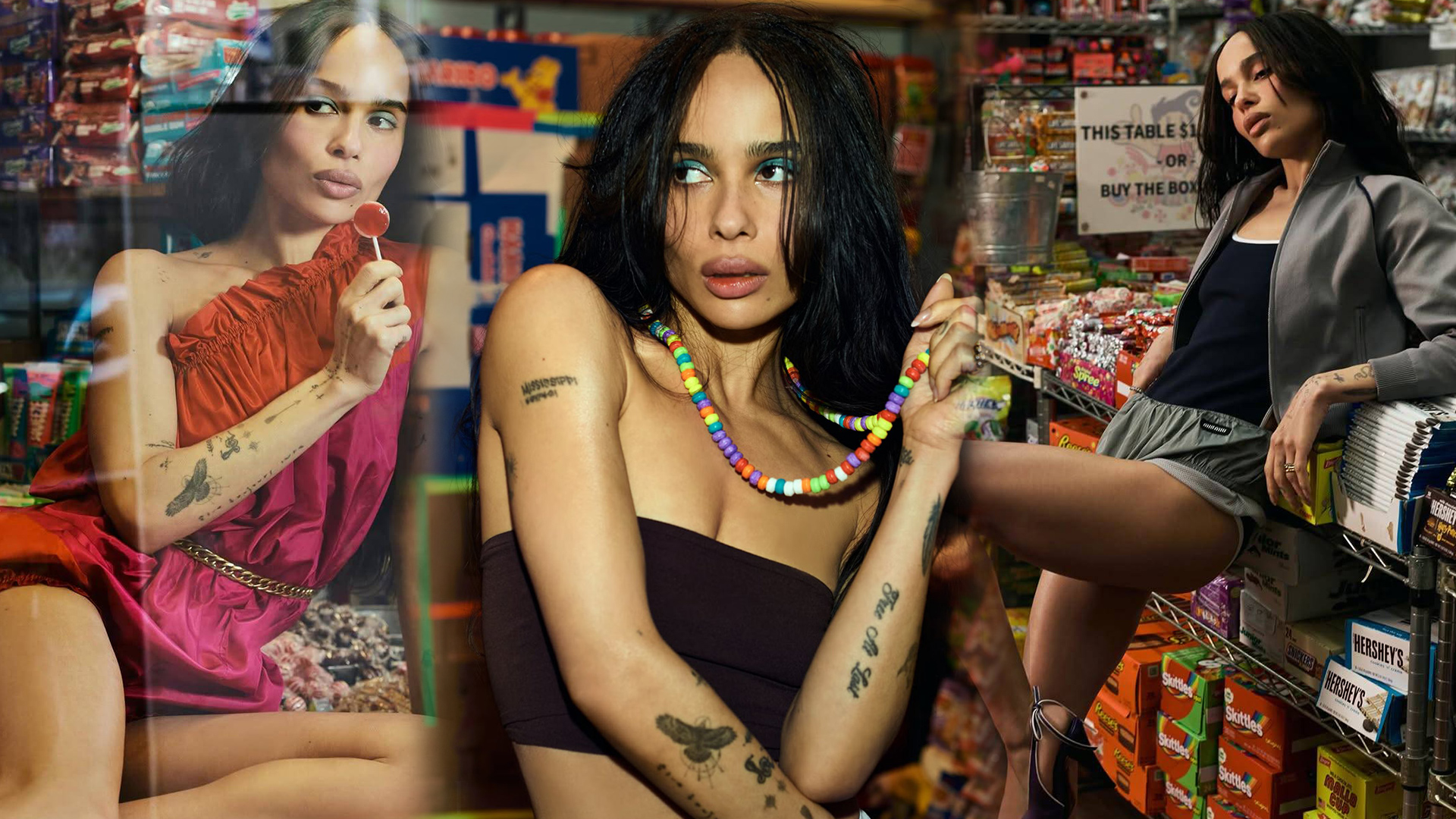 Zoë Kravitz Poses for Elle US 2025 in a Bold New Editorial by Collier Schorr