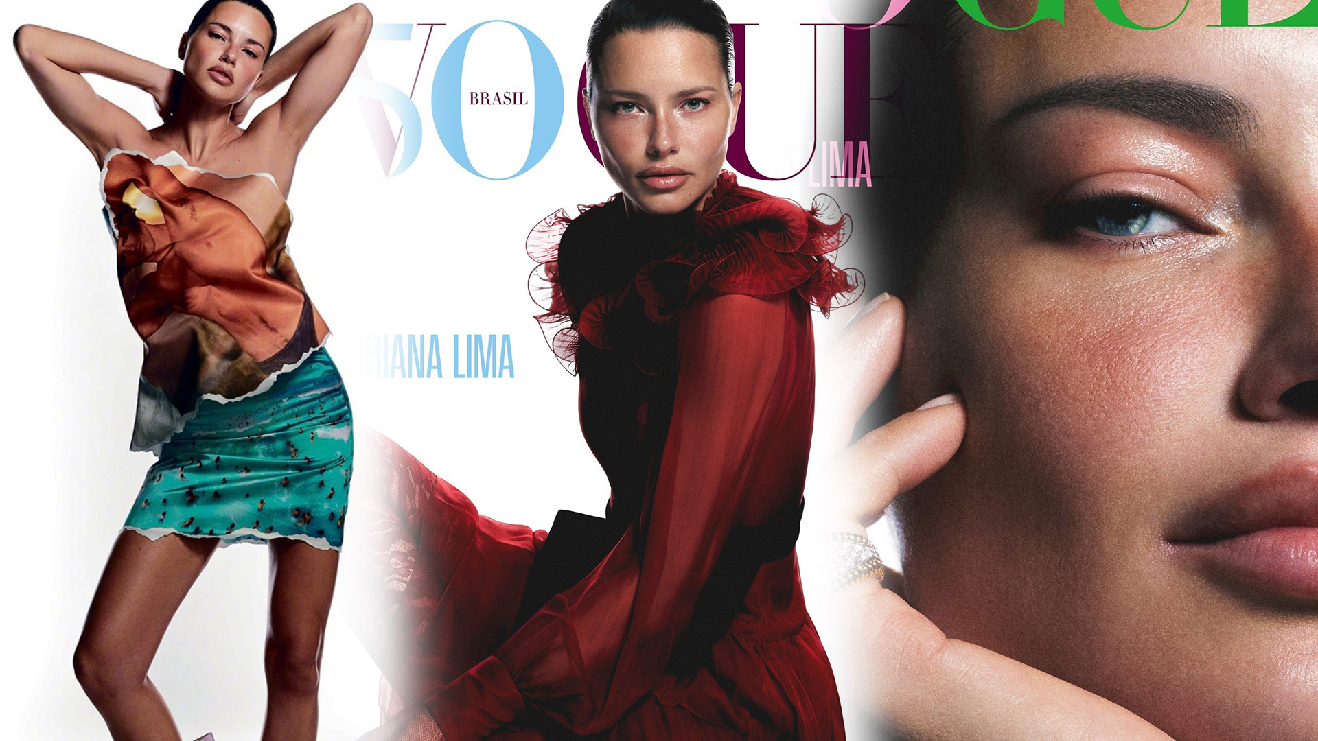 Inside Adriana Lima’s Vogue Brasil March 2025 Photoshoot