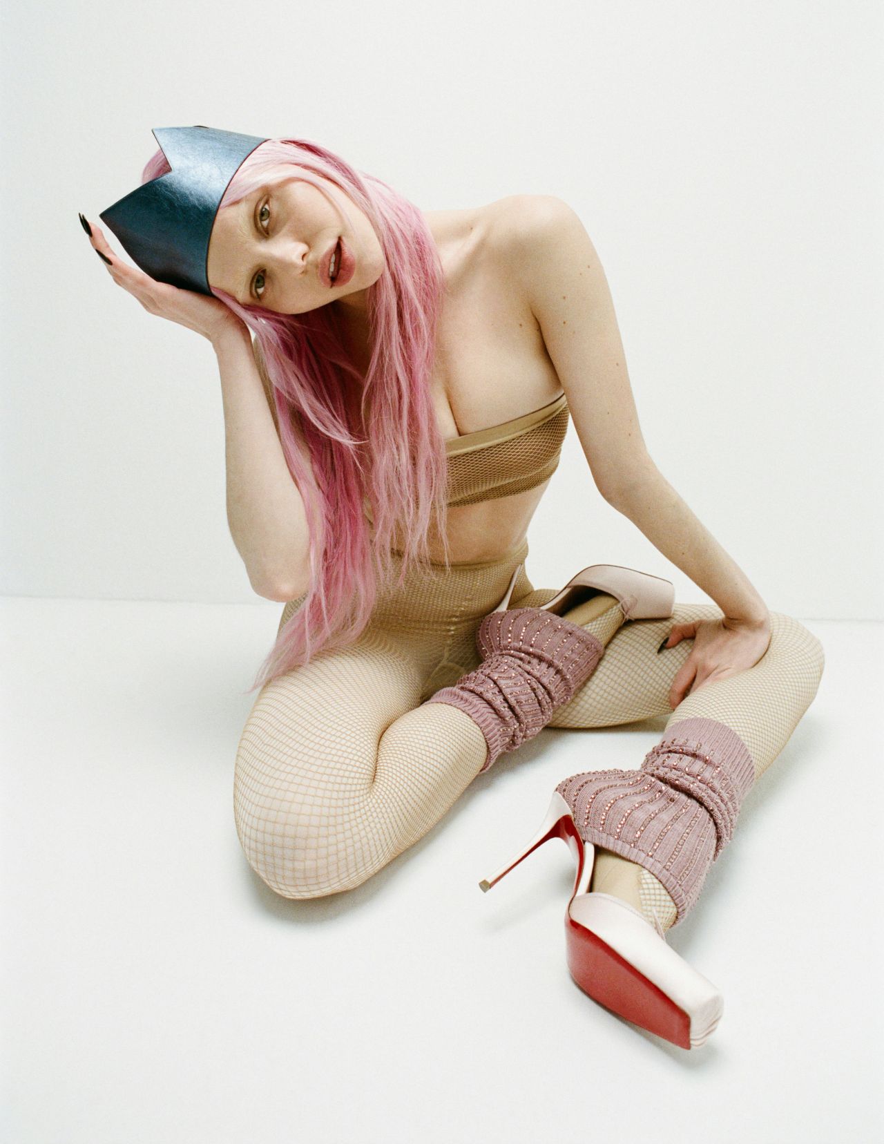 adela-for-nylon-january-2026-beige-corset-black-fringe-urban-sheer-8